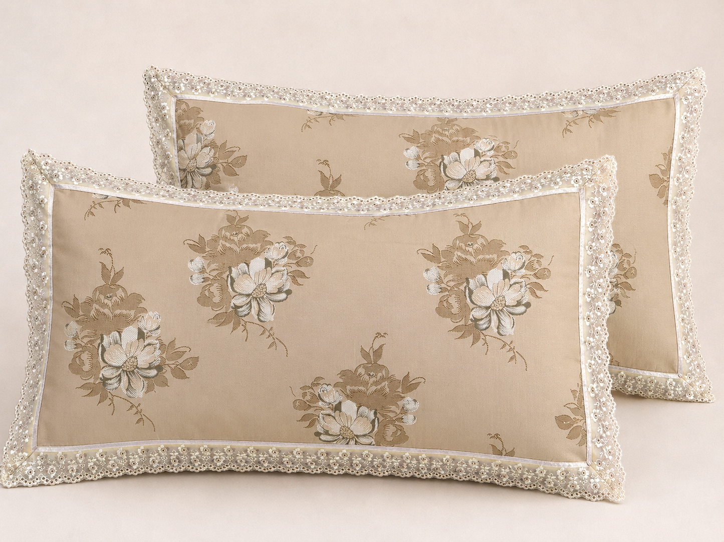 Pearl Lace | Botanical Luxury King Bed Linen
