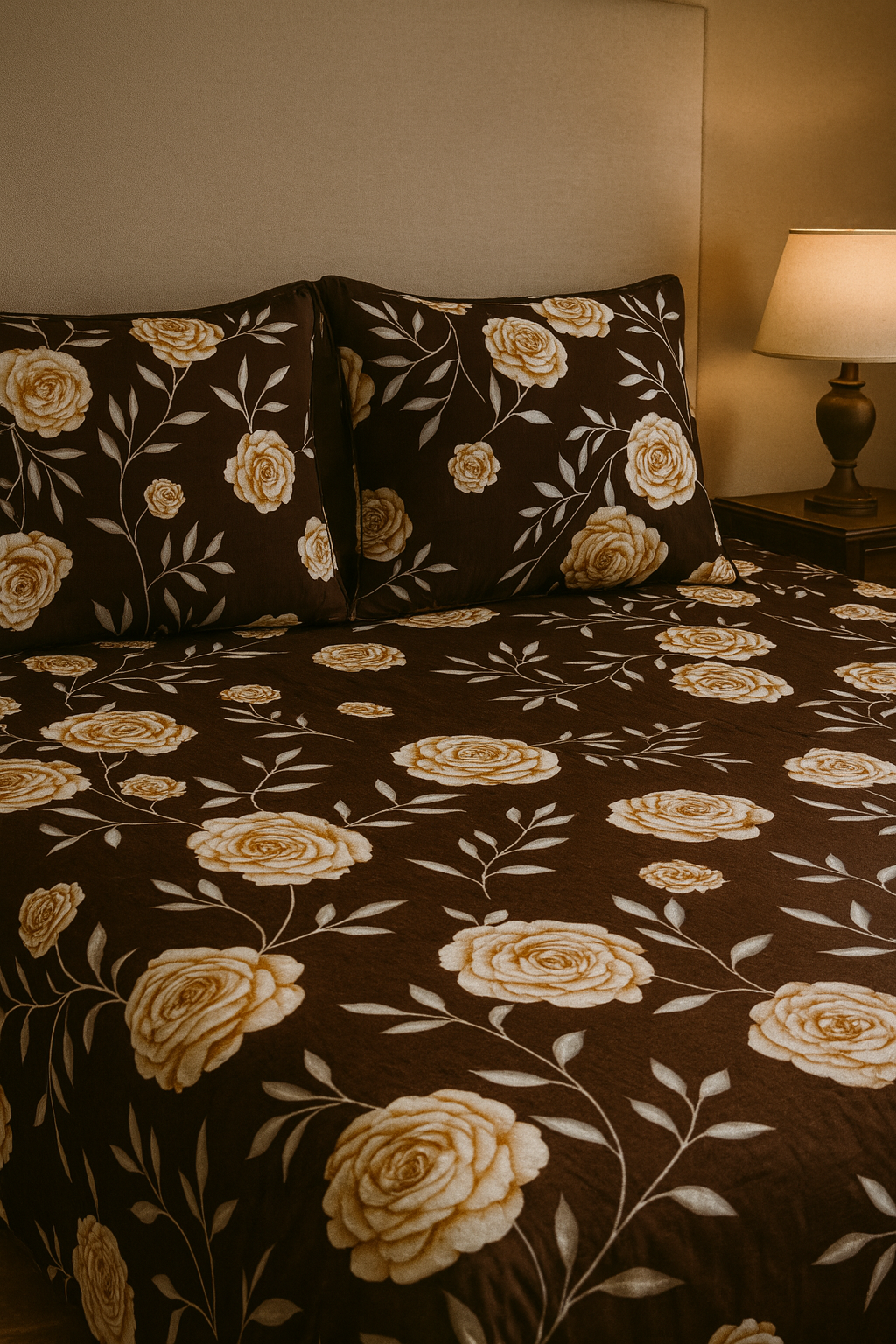Pichwai Serenity | Heritage Rose Bedsheet