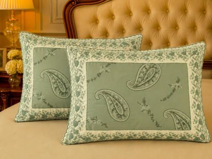 Luxe Lace | Heritage Paisley Luxury Cotton King Bed Linen