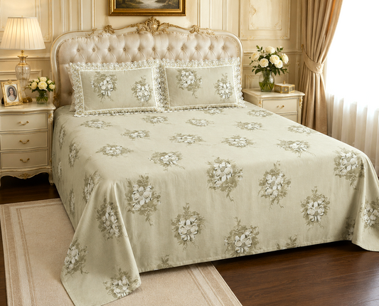 Pearl Lace | Botanical Luxury King Bed Linen