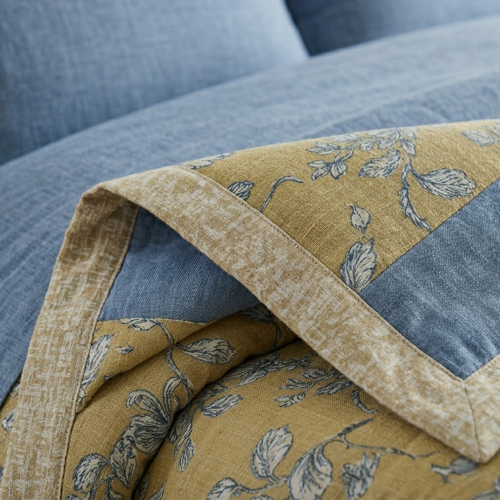 Serene Drift | Botanical Minimal Luxe Dohar