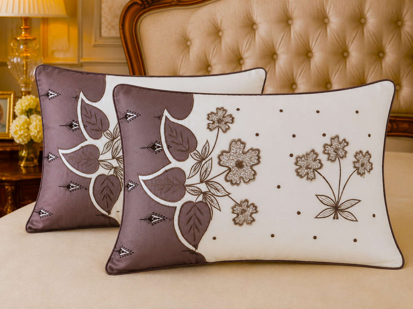 Adorn Sham | Botanical Heritage Premium Cotton Bedsheet