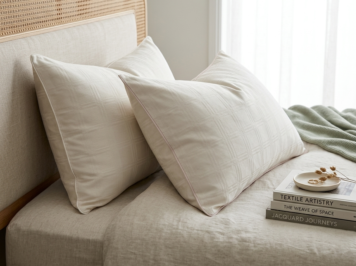 Moonlight Mist | Jacquard Weave Bedsheet