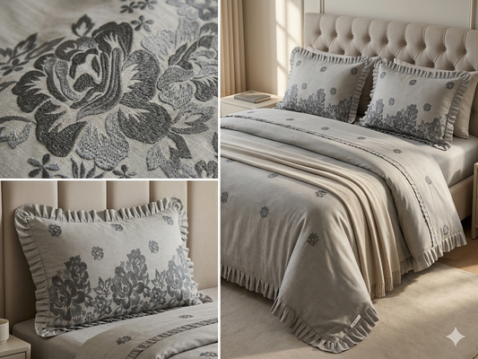 Silver Mist | Luxury Duvet Cover Set