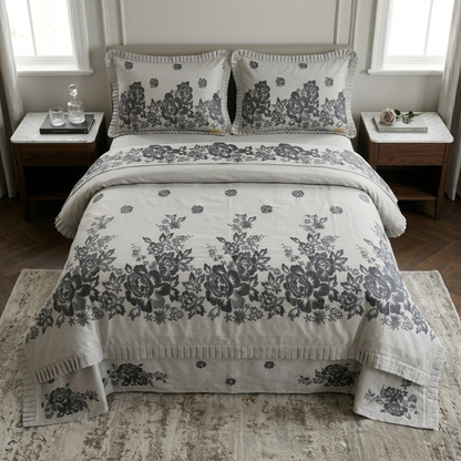 Silver Mist | Luxury Duvet Cover Set