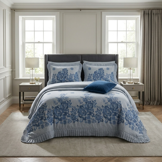 Blue Whisper | Luxury Duvet Cover Set