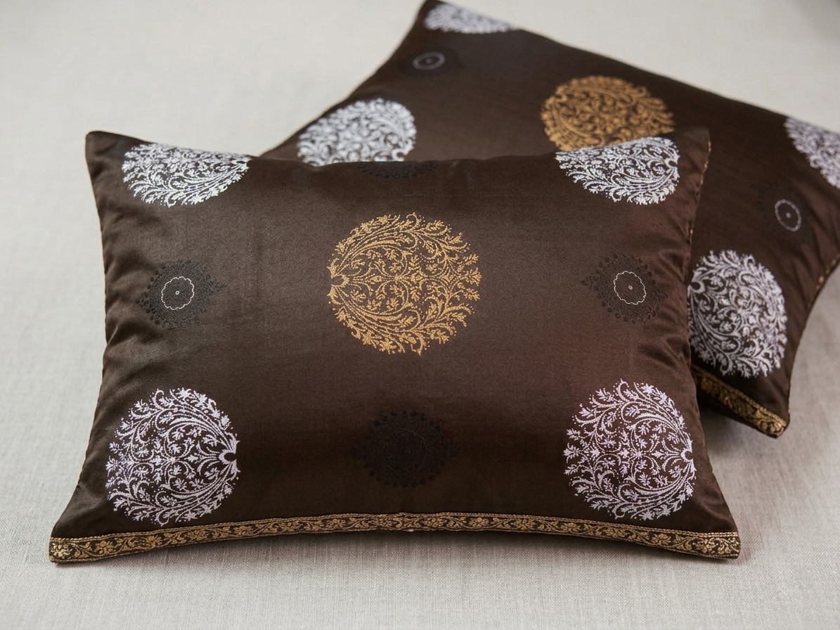 Pichwai Serenity | Regal Medallion Heritage Bedsheet