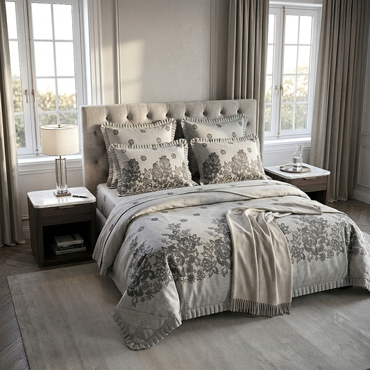 Silver Mist | Luxury Duvet Cover Set