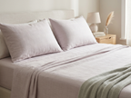 Moonlight Mist | Jacquard Weave Bedsheet
