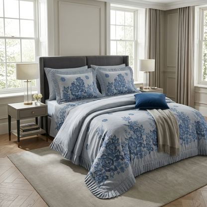 Blue Whisper | Luxury Duvet Cover Set