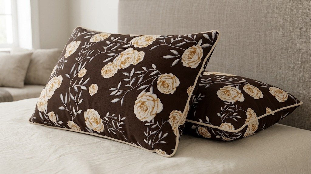 Pichwai Serenity | Heritage Rose Bedsheet