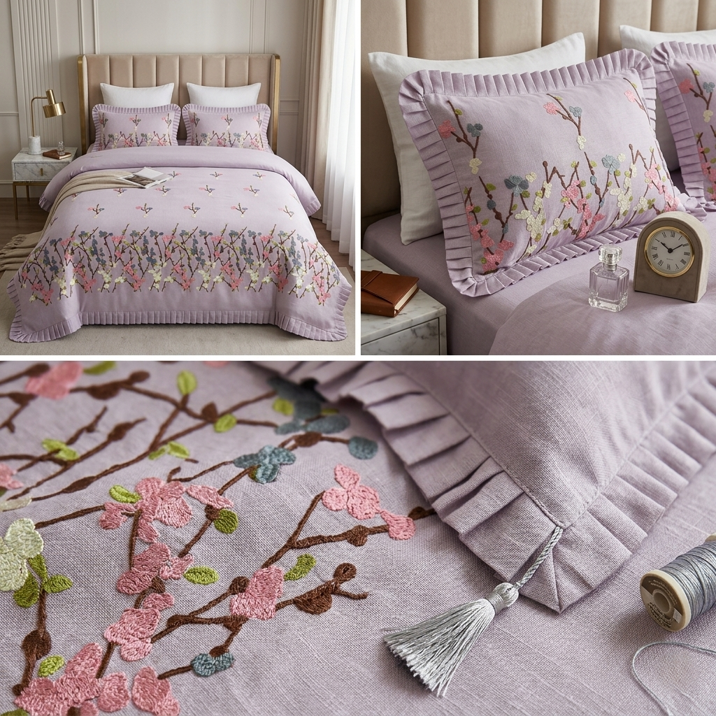 Blush Bloom | Luxury Duvet Cover Set